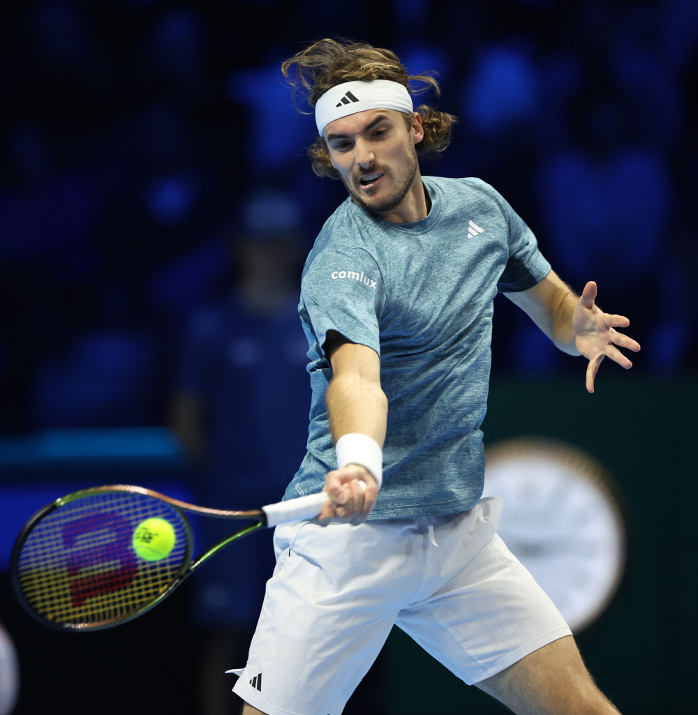 美国网球队力克意大利网球队，西西帕斯制霸全场